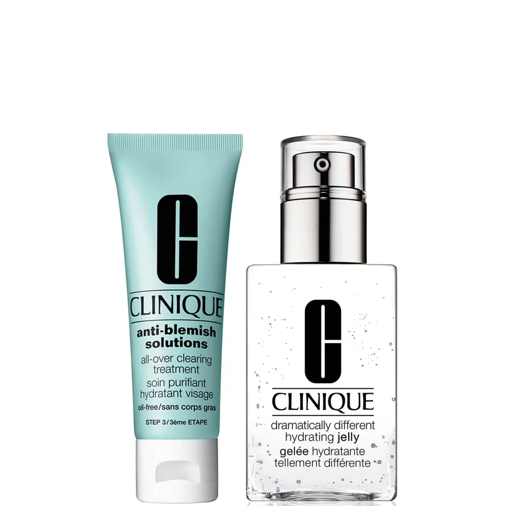 Clinique Clearing Treatment and Hydrating Jelly Bundle Immagine 1