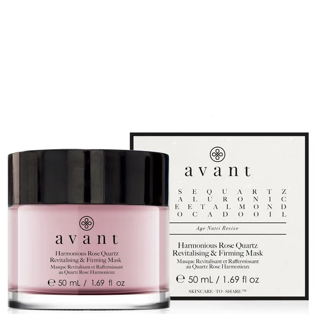 Maschera Rivitalizzante e Rassodante Harmonious Rose Quartz Avant Skincare 50ml