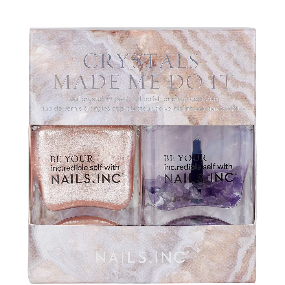 nails inc. Crystals Made me do it Nail Polish Duo 2 x 14ml Immagine 1