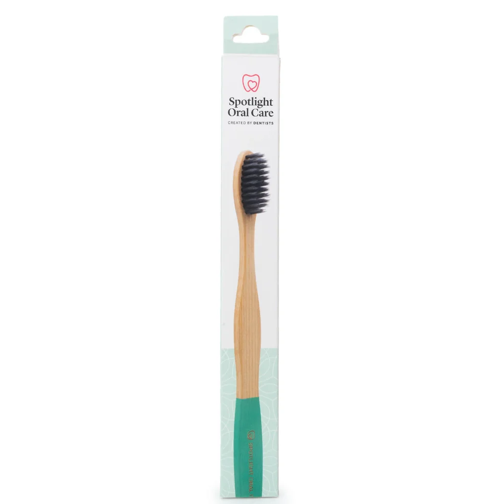 Spotlight Oral Care Bamboo Toothbrush - Teal Immagine 1