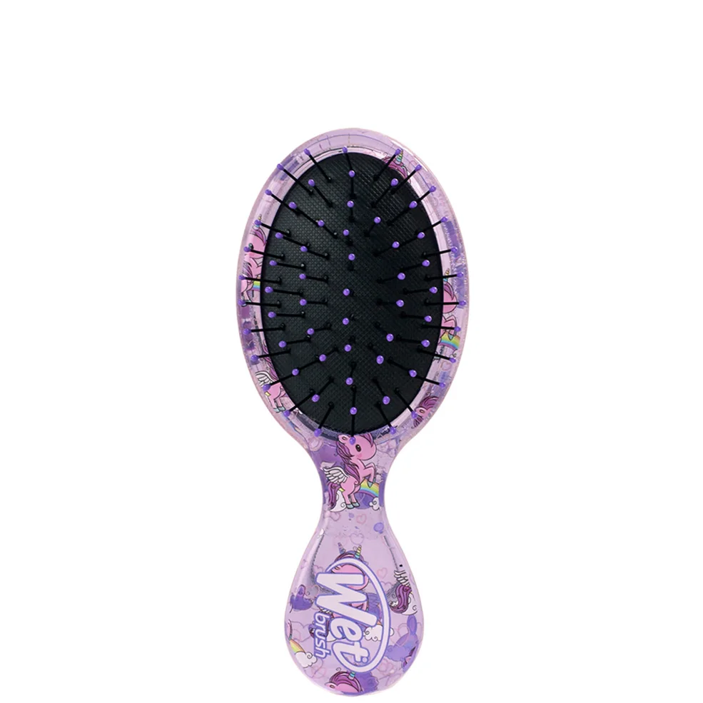 WetBrush Liquid Glitter Mini Detangler Brush - Unicorn Glitter Immagine 1