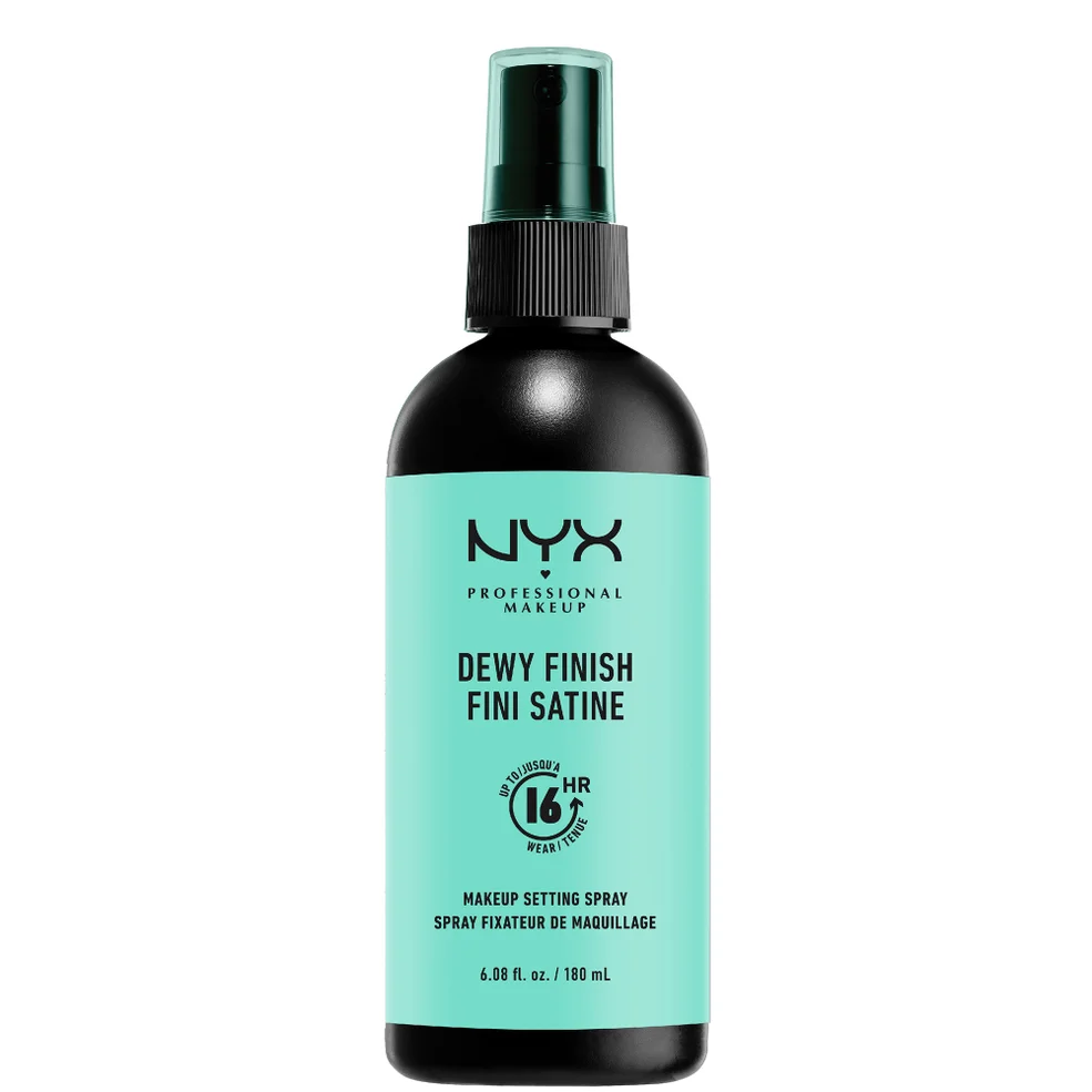 NYX Professional Makeup spray fissante - Finish luminoso, lunga tenuta, formato maxi Immagine 1