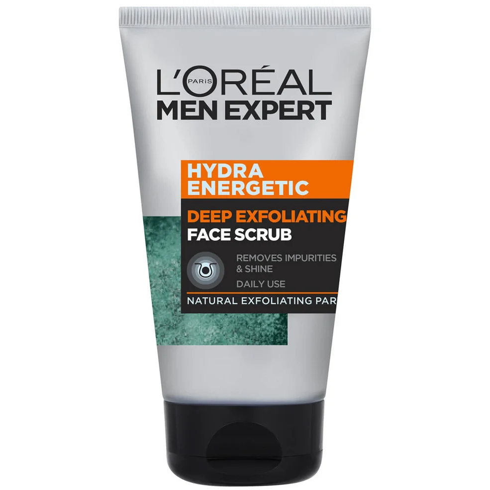 L'Oréal Men Expert Hydra Energetic Deep Scrub Viso Esfoliante 100 ml Immagine 1
