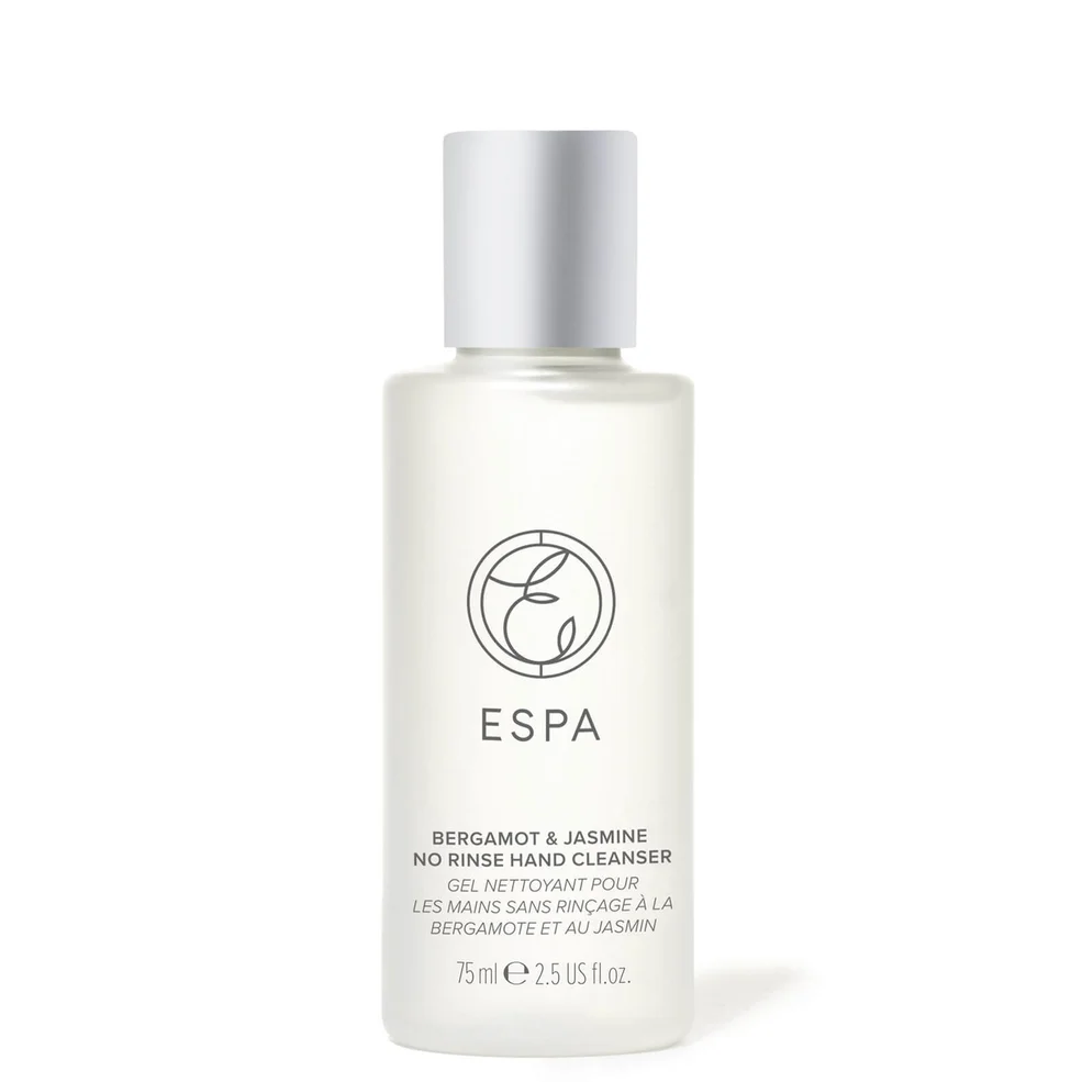 ESPA Bergamot and Jasmine No Rinse Hand Cleanser 75ml Immagine 1