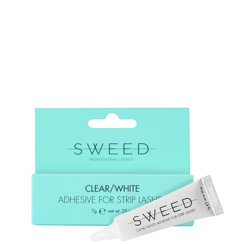 Sweed Adhesive for Lashes - Clear/White Immagine 1