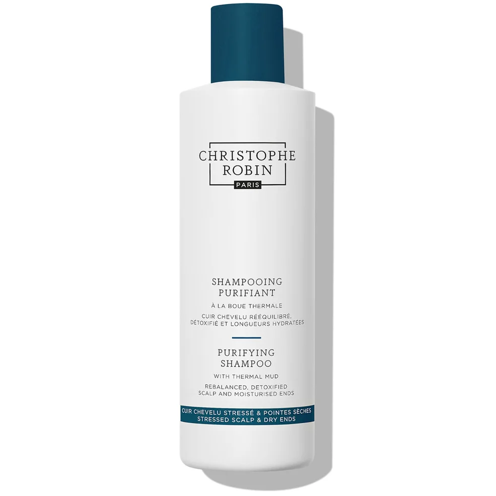 Christophe Robin Purifying Shampoo with Thermal Mud 250ml Immagine 1
