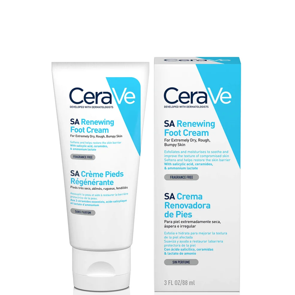 CeraVe SA Renewing Crema Rigenerante per i Piedi 88 ml Immagine 1