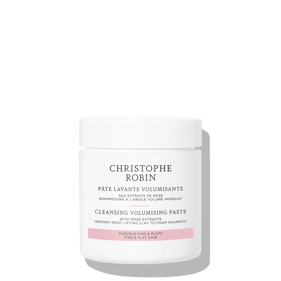 Christophe Robin Cleansing Volumising Paste with Pure Rassoul Clay and Rose 75ml Immagine 1