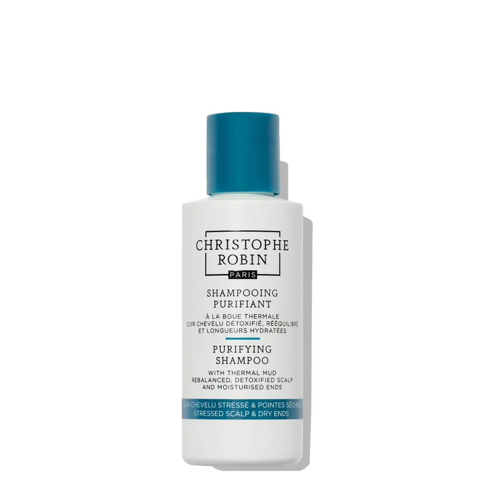 Christophe Robin Purifying Shampoo with Thermal Mud 75ml Immagine 1
