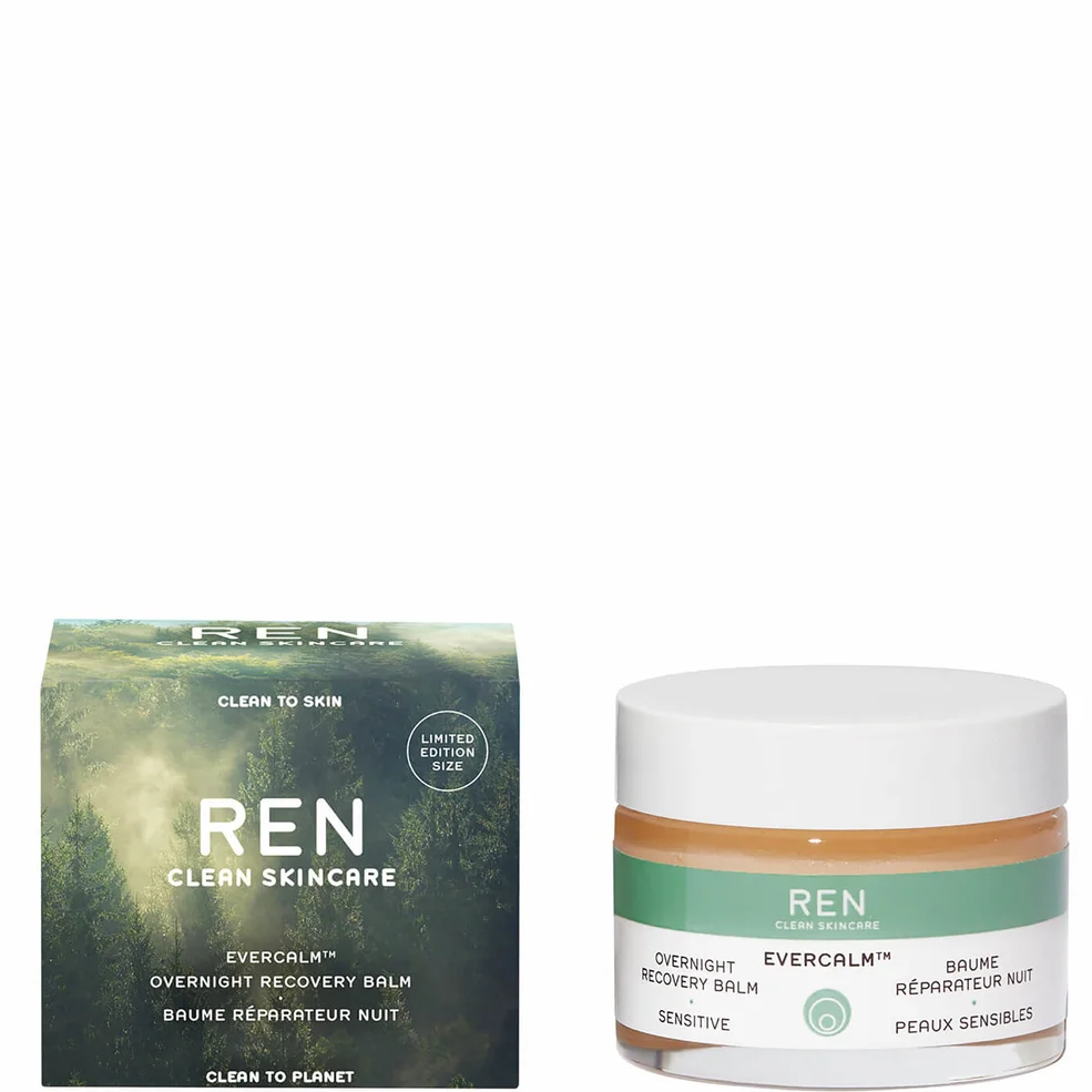 REN Clean Skincare Evercalm Overnight Recovery Balm Super Size Immagine 1