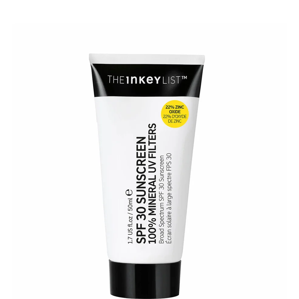 The INKEY List SPF30 Sunscreen 100% Mineral UV Filters 50ml Immagine 1