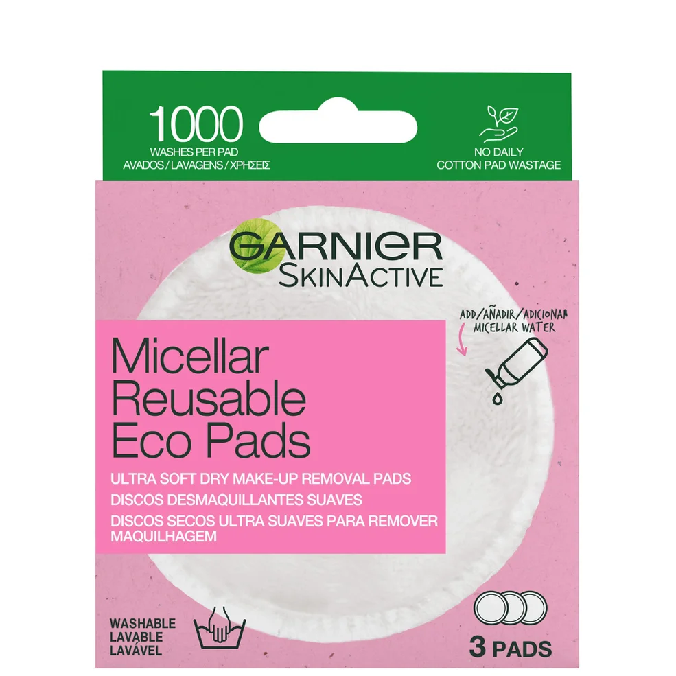 Garnier Micellar Eco Pads struccanti riutilizzabili Immagine 1