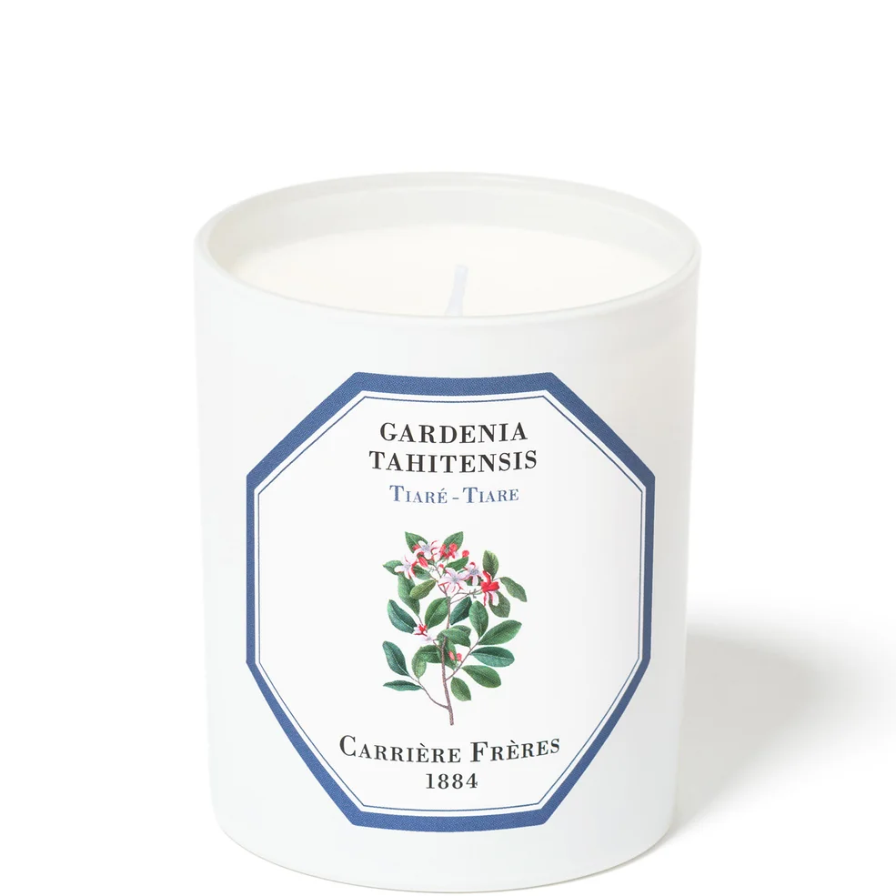 Carrière Frères Scented Candle Tiare - Gardenia Tahitensis - 185 g Immagine 1