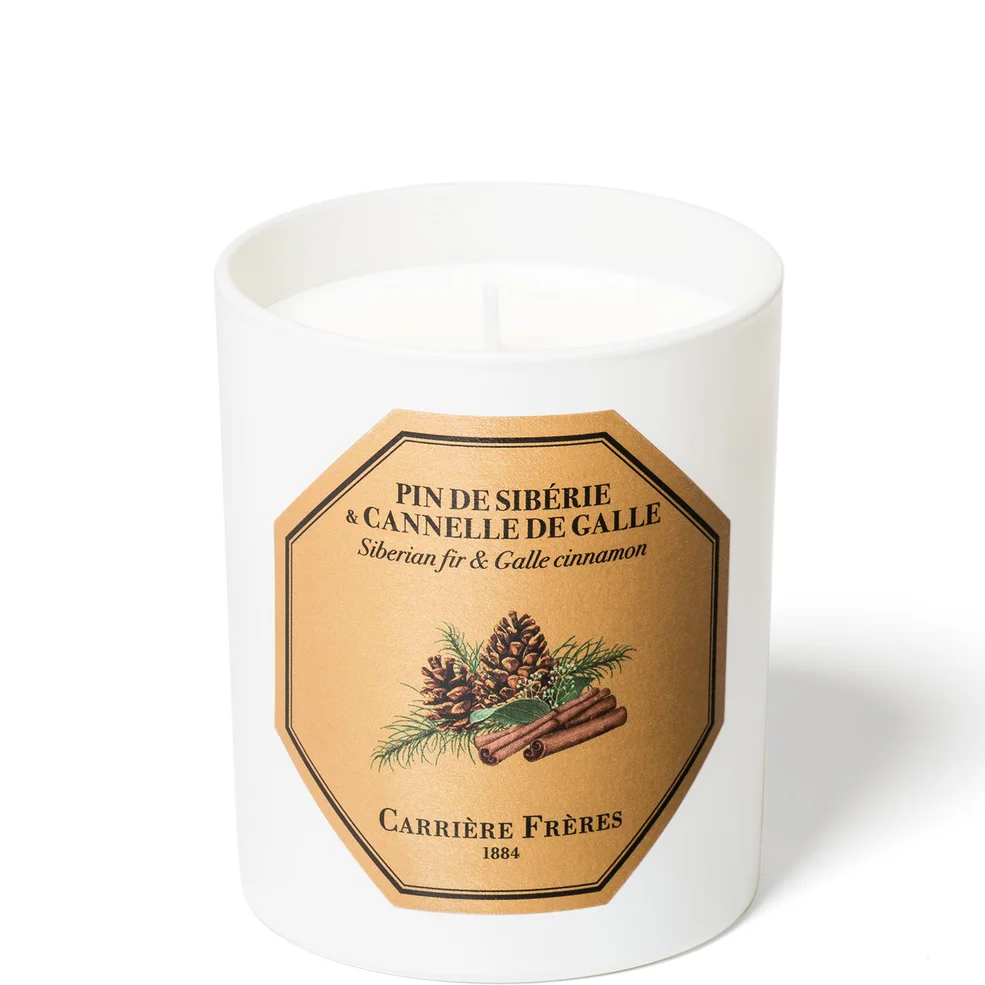 Carrière Frères Scented Candle Siberian fir & Galle Cinnamon - 185 g Immagine 1