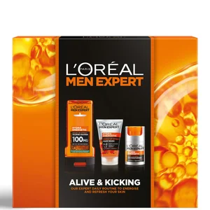 Set Regalo per Lui L'Oreal Paris Men Expert Alive and Kicking 3 Piece - undefined undefined