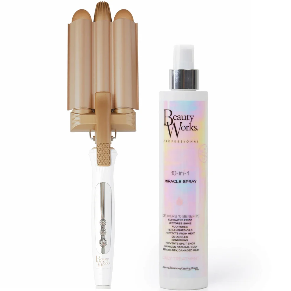 Beauty Works Waver and Miracle Spray Bundle Immagine 1
