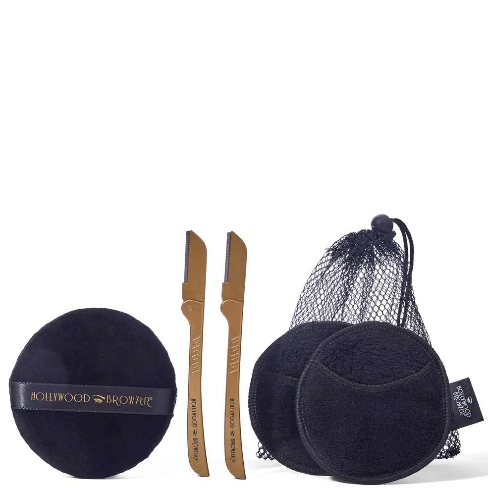 Hollywood Browzer duo per dermaplaning viso - Oro Immagine 1