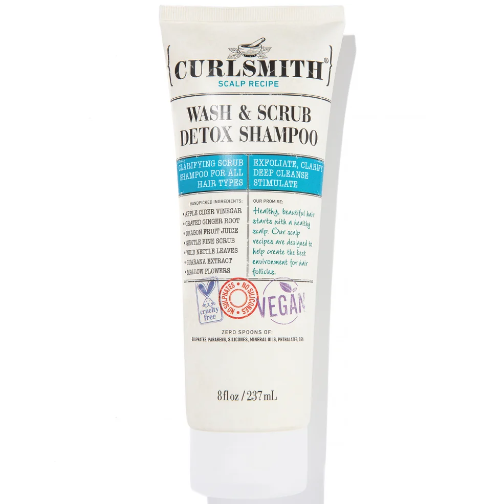Curlsmith Wash & Scrub Shampoo Detox 237 ml Immagine 1