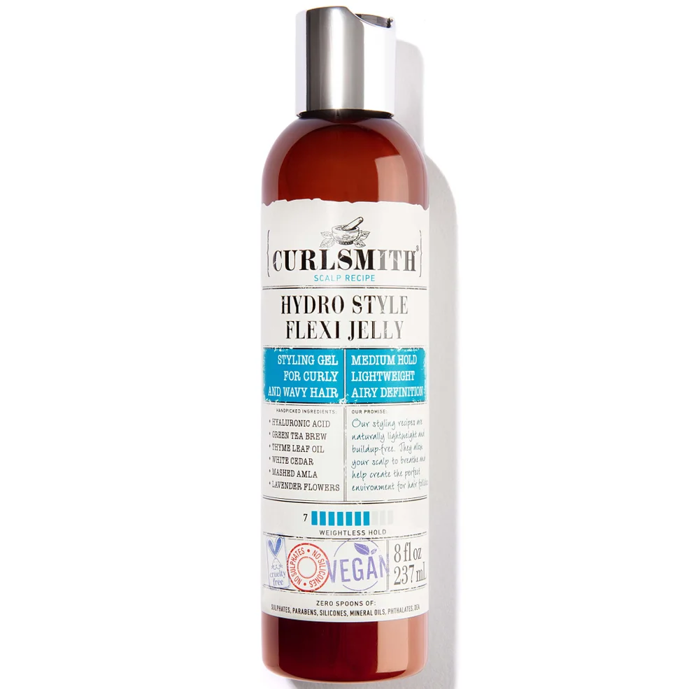 Curlsmith Hydro Style Flexi-Jelly Gel per lo Styling dei Capelli Mossi e Ricci 237 ml Immagine 1