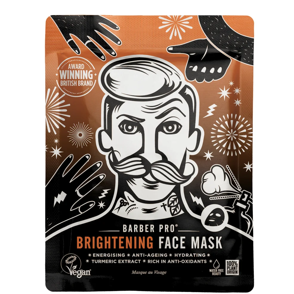 BARBER PRO Brightening Face Mask Immagine 1