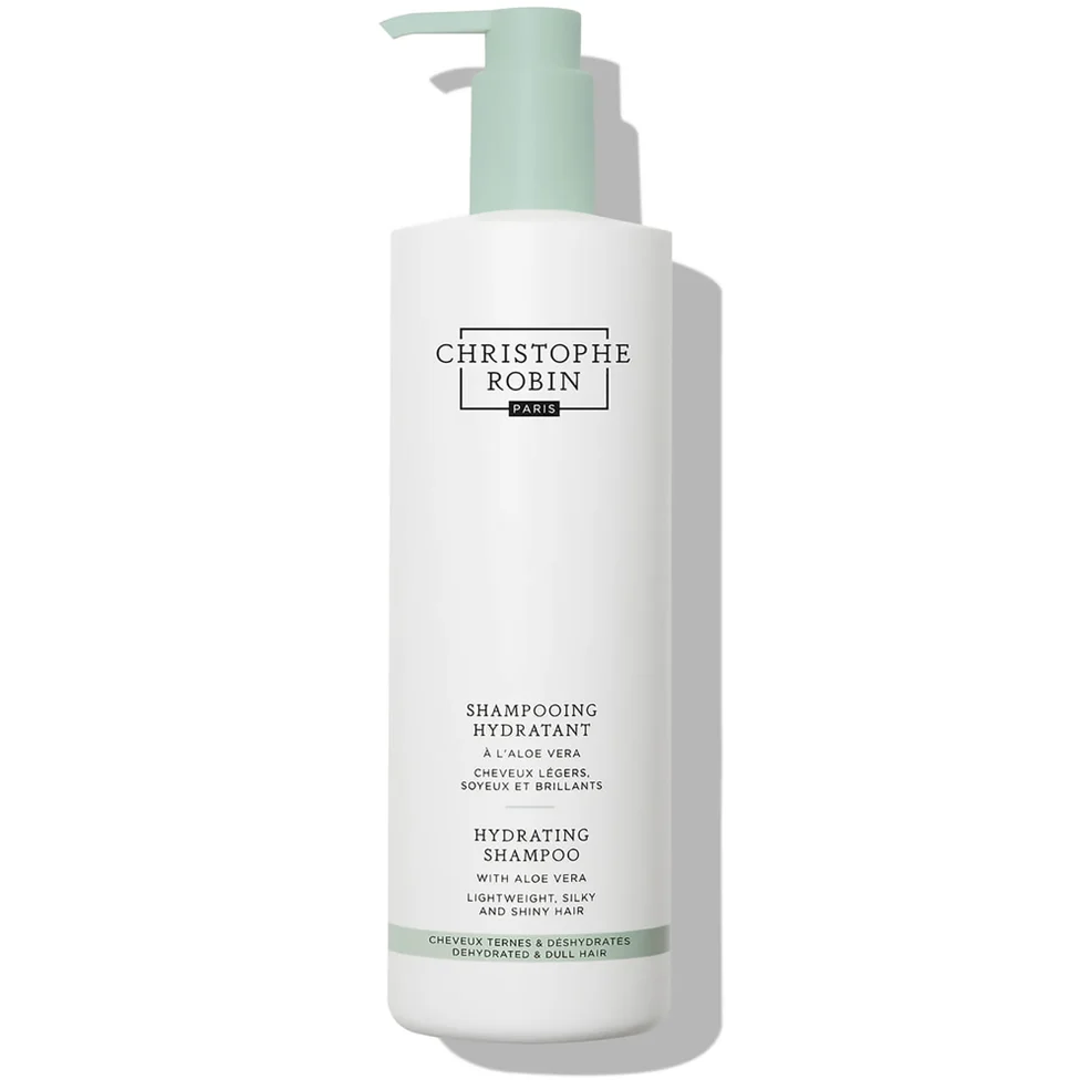 Christophe Robin Hydrating Shampoo with Aloe Vera 500 ml Immagine 1