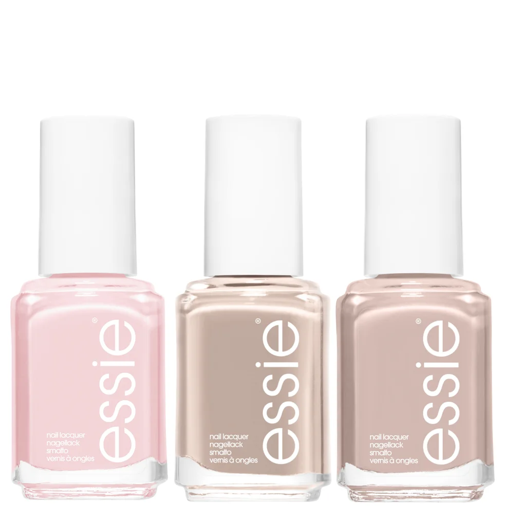 essie Nude Nail Polish Trio Set Immagine 1