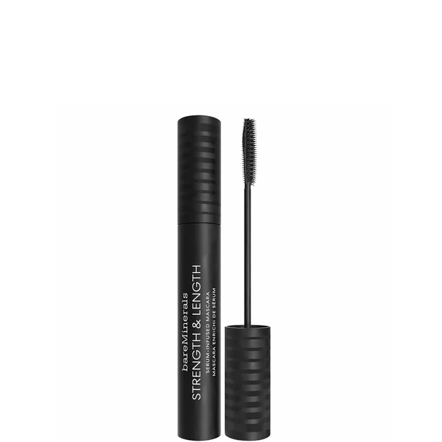 bareMinerals Strength & Length Mascara Arricchito con Siero - Nero 8 ml