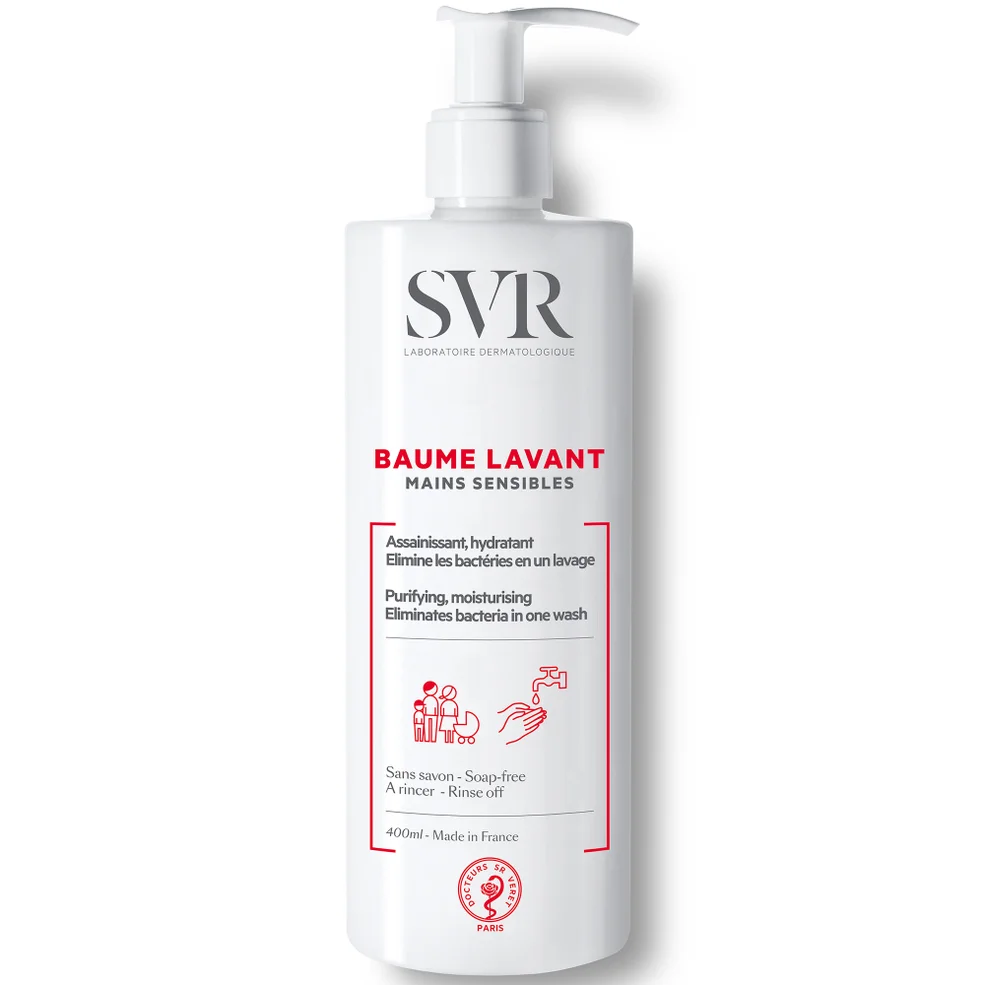 SVR Mild Wash-Off Balm Cleanser for Sensitive and Overwashed Hands 400ml Immagine 1