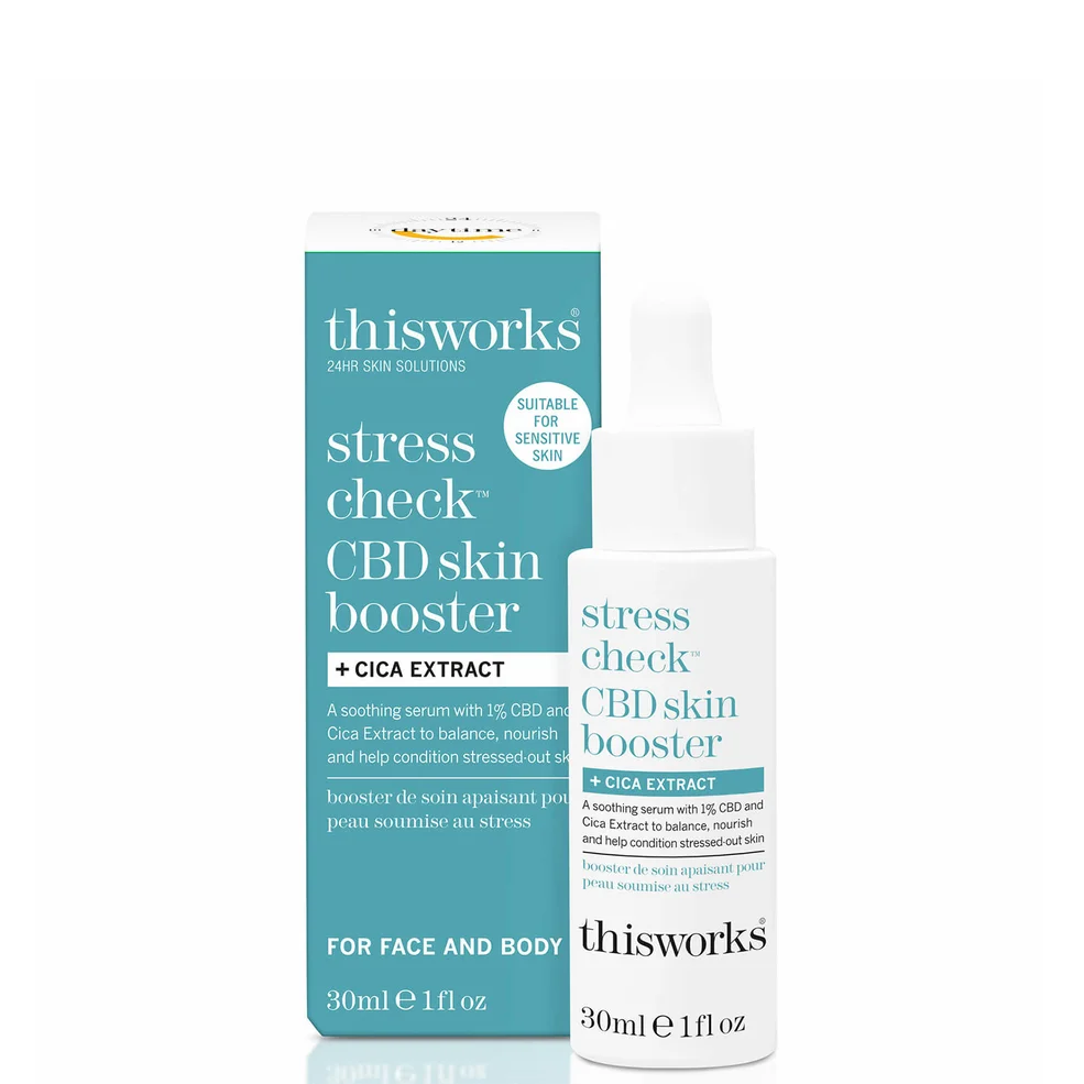 this works Stress Check CBD Skin Booster Immagine 1