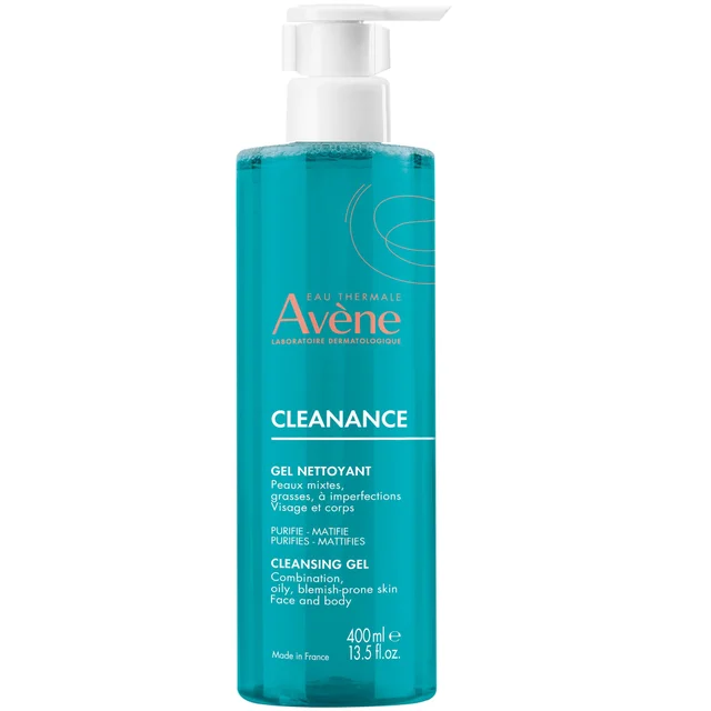 Gel detergente per Pelli Grasse e soggette a Macchie Avène Cleanance 400ml