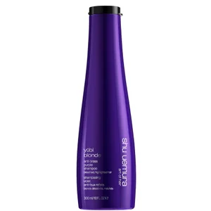 Shu Uemura Art of Hair Yubi Blonde shampoo viola anti-giallo per capelli decolorati, con mèche bionde 300 ml - undefined undefined