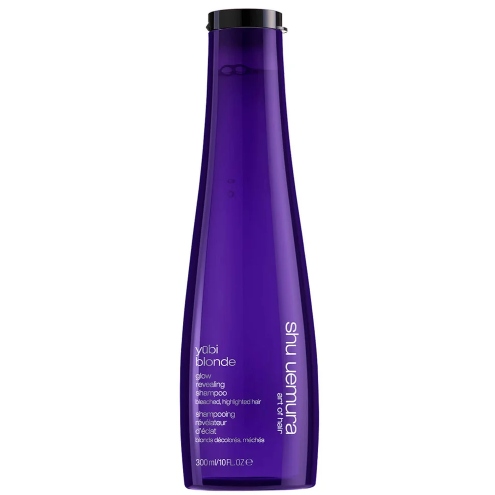 Shu Uemura Art of Hair Yubi Blonde Glow Revealing Shampoo for Bleached, Highlighted Blonde Hair 300ml Immagine 1