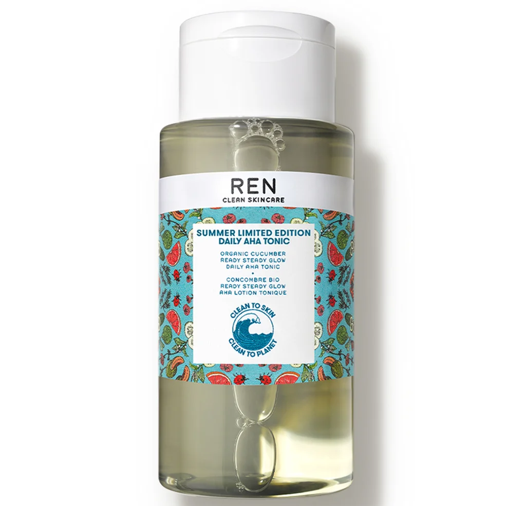 REN Clean Skincare Edizione Limitata Tonico quotidiano AHA 250ml Immagine 1