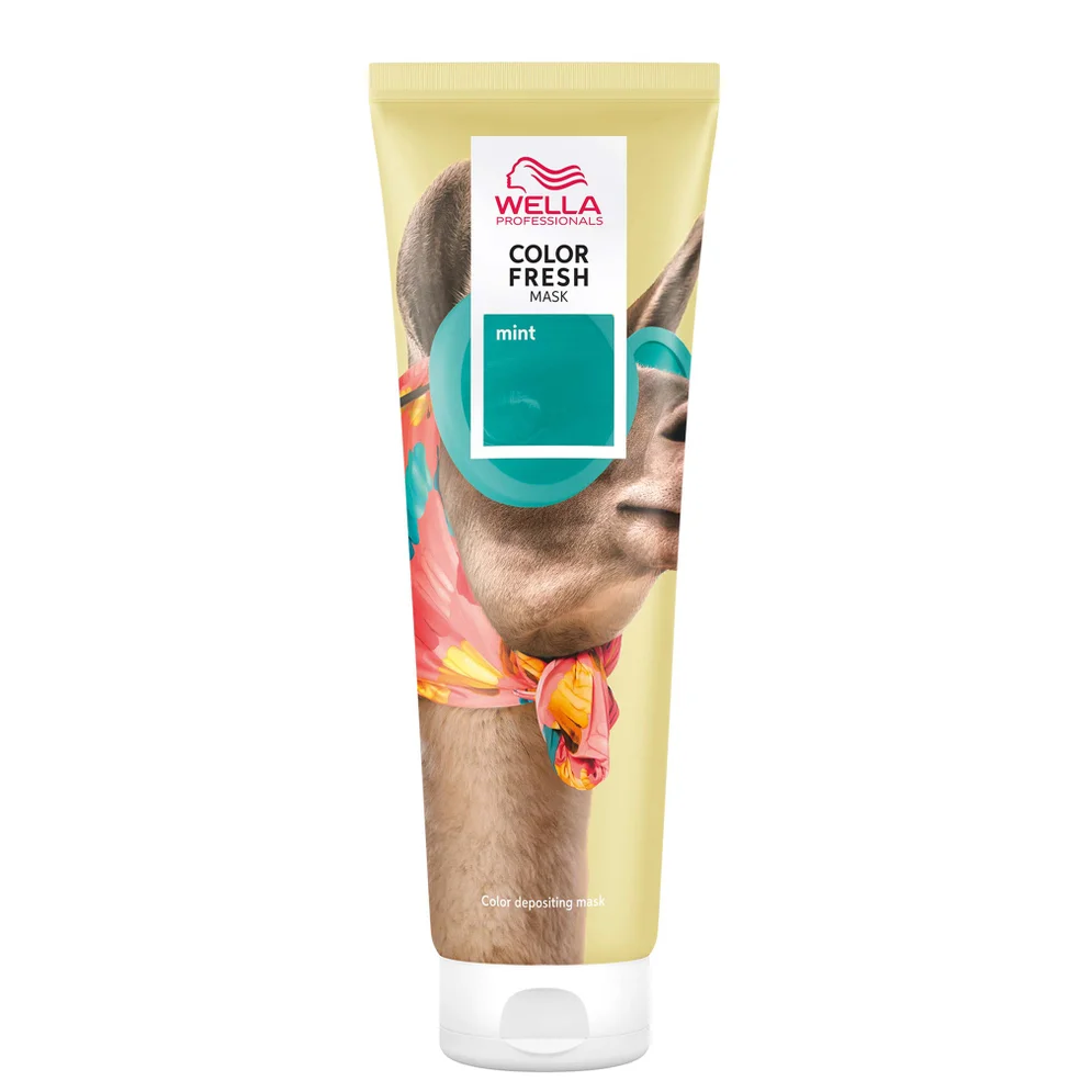 Wella Professionals Care Color Fresh maschera colore semi-permanente - verde menta 150 ml Immagine 1