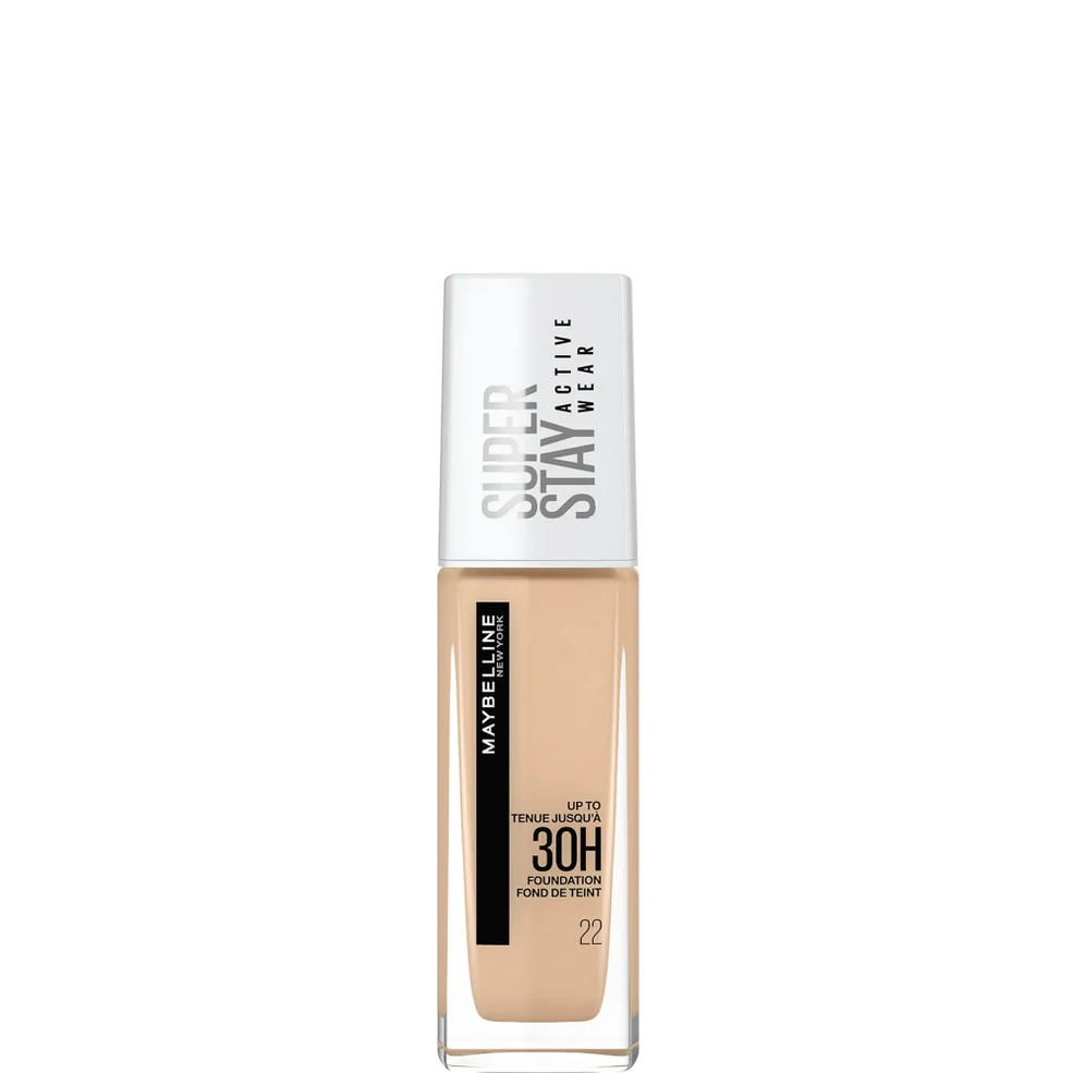 Maybelline Superstay Active Wear Full Coverage 30H fondotinta liquido con acido ialuronico 30 ml Immagine 1