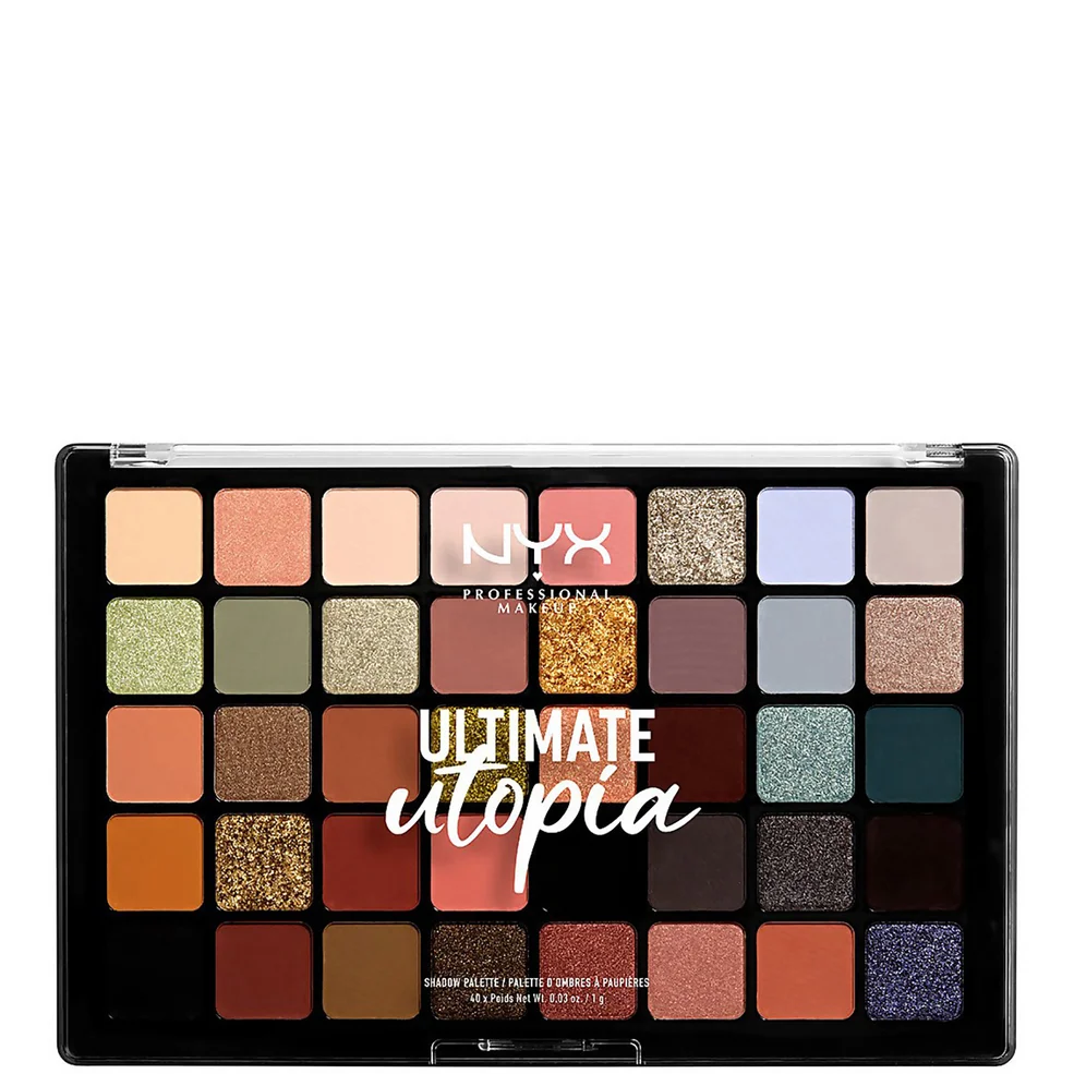 NYX Professional Makeup Ultimate Shadow Utopia Palette - 40 tonalità 10g Immagine 1