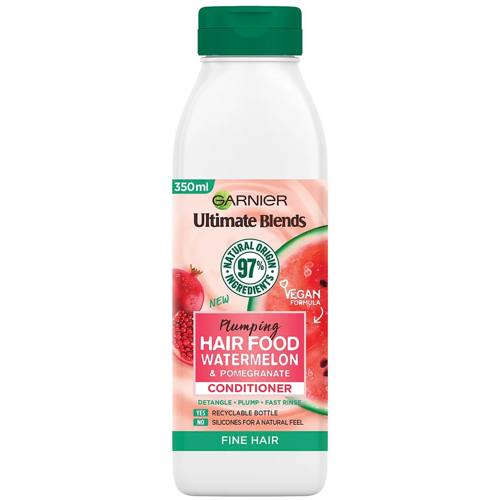 Garnier Ultimate Blends Hair Food Anguria Balsamo Rivitalizzante per Capelli Sottili 350 ml Immagine 1