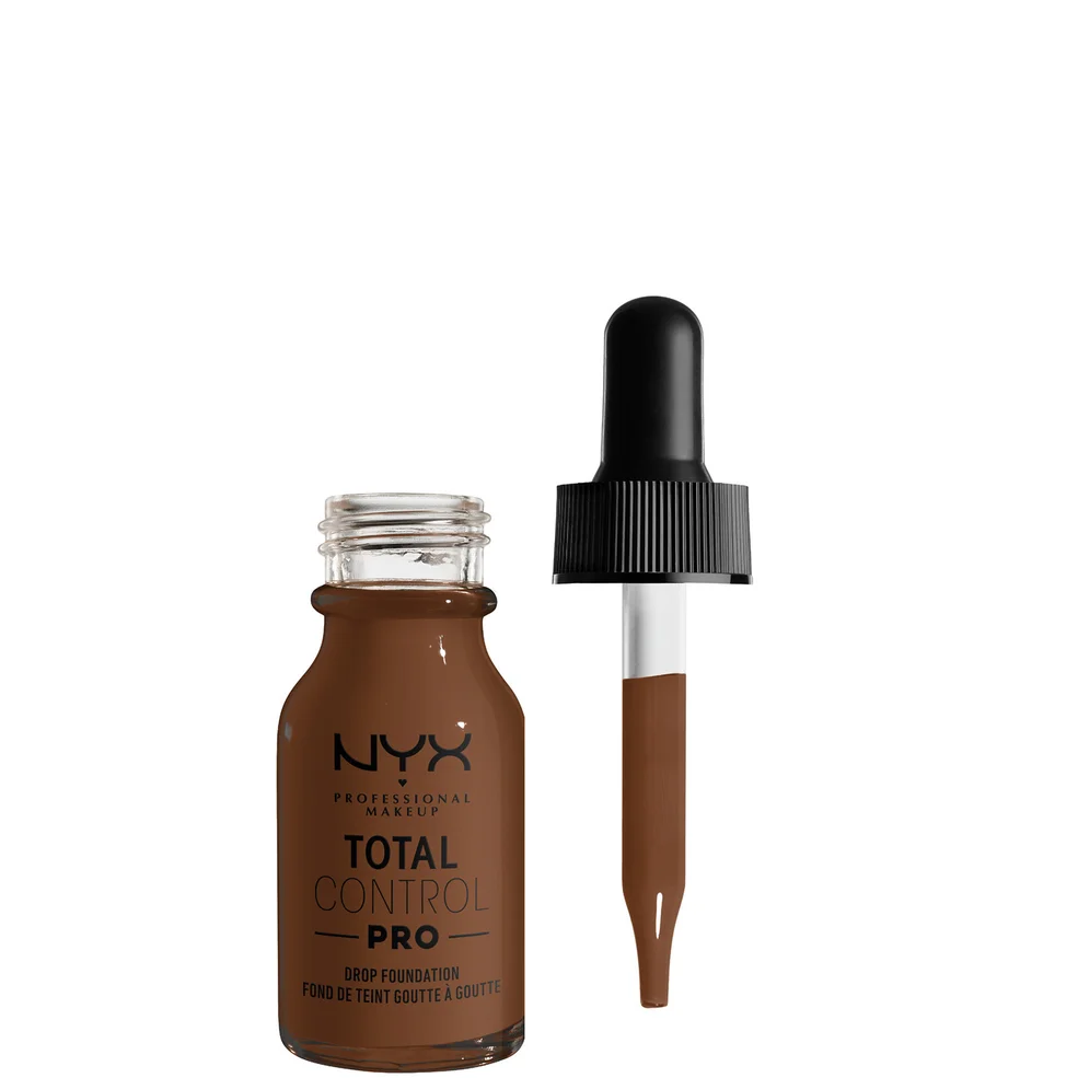 NYX Professional Makeup Total Control Pro Drop Controllable Coverage Foundation 13ml (Various Shades) Immagine 1