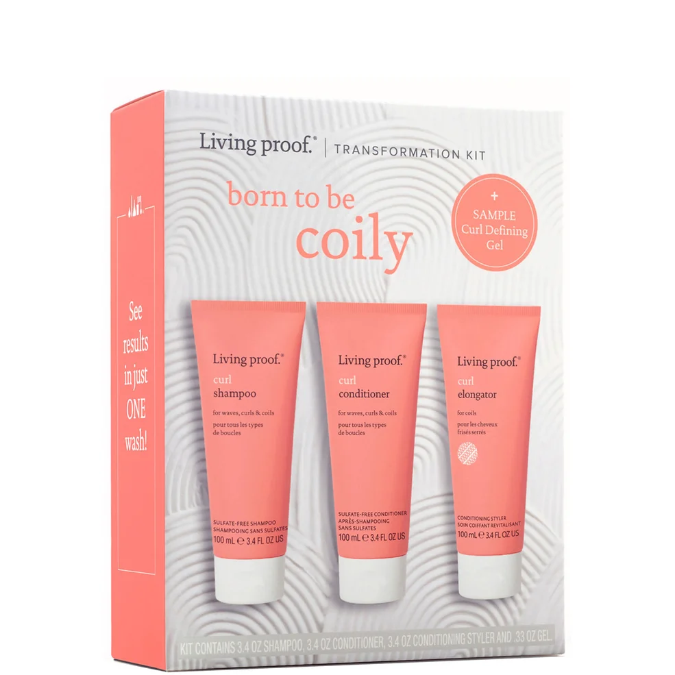 Living Proof set per capelli ricci Born To Be Coily Kit Immagine 1