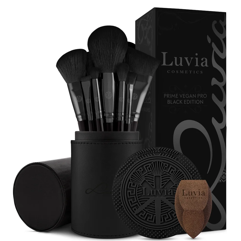 Set Pro Pennelli Prime Vegan Luvia- Edizione Nera Immagine 1