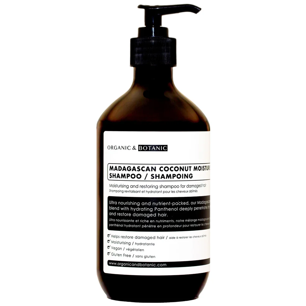 Dr Botanicals Madagascan Coconut Moisturising Shampoo 500ml Immagine 1
