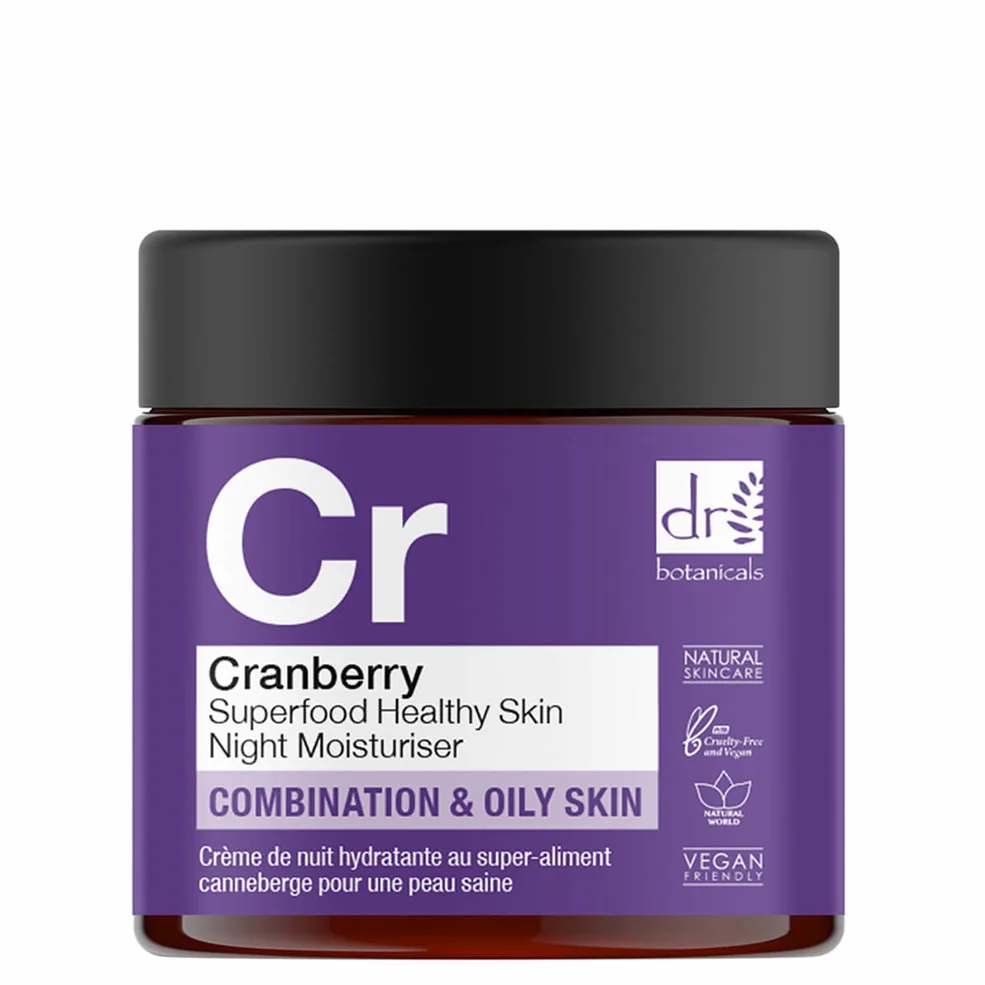 Idratante Cranberry Night Superfood Healthy Skin 60ml Immagine 1