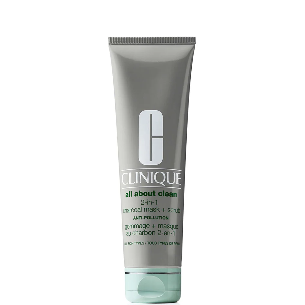Maschera e Scrub al Carbone All About Clean 2-in-1 Clinique 100ml Immagine 1
