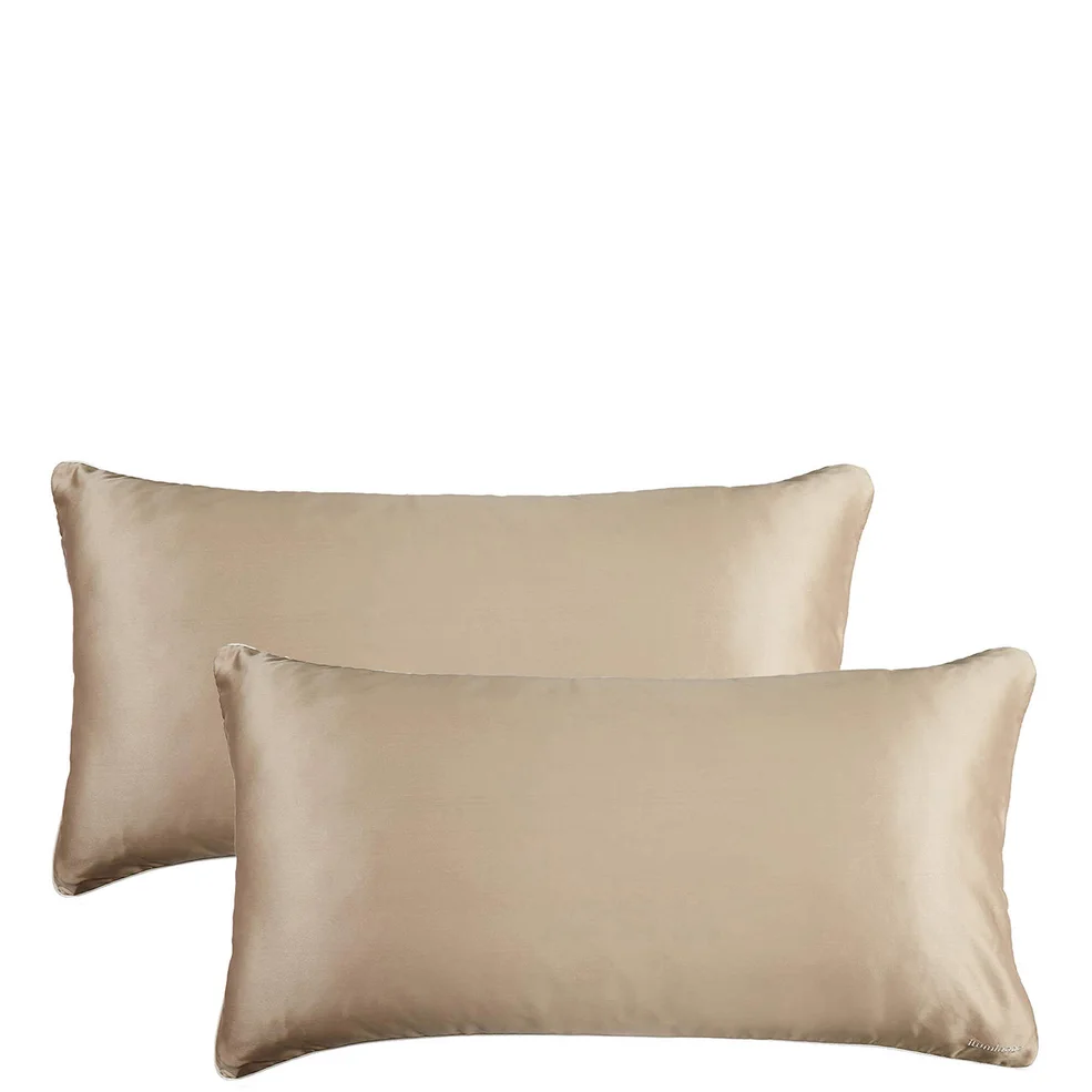 Iluminage Skin Rejuvenating Anti-Ageing Copper Pillowcase Duo - Gold Immagine 1