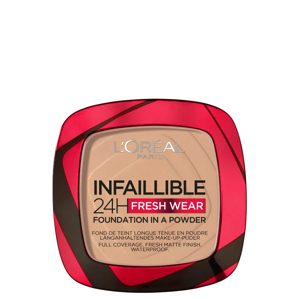 L'Oréal Paris Infallible 24 Hour Fresh Wear Fondotinta in Polvere 9 g (varie tonalità) Immagine 1