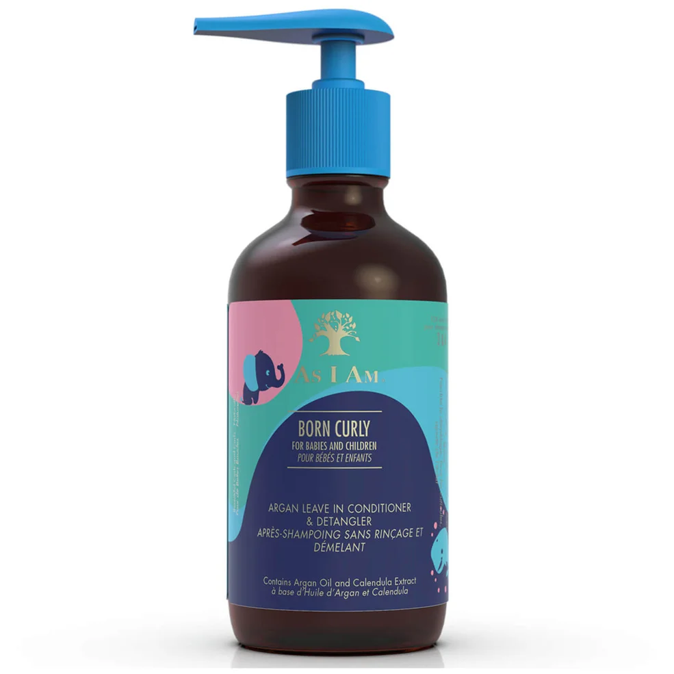 As I Am Argan Born Curly Leave-in Conditioner and Detangler 240ml Immagine 1