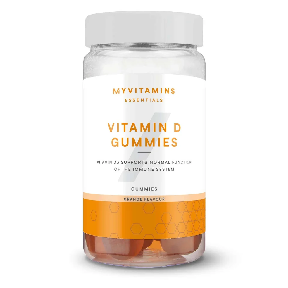 Myvitamins Vitamin D Gummies, Orange, 60 Servings Immagine 1