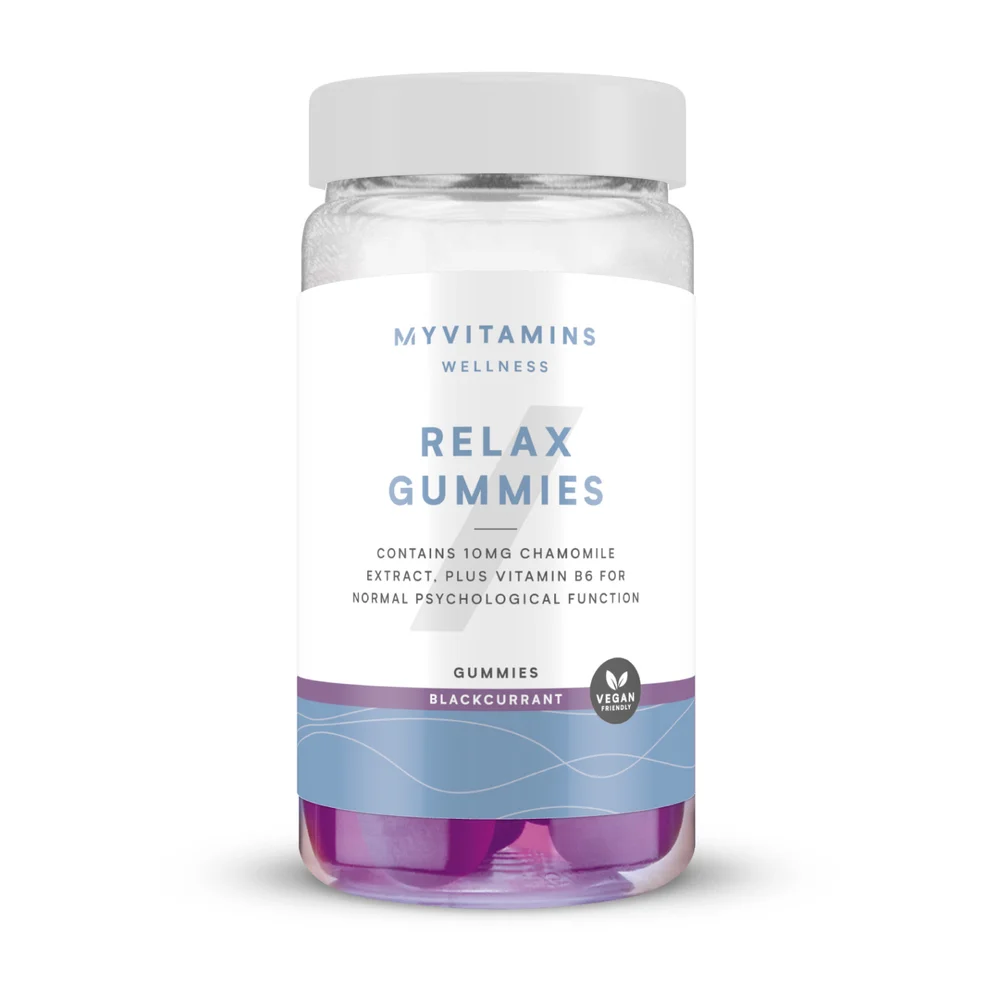 Myvitamins Relax Gummies, Blackcurrant, 60 Gummies Immagine 1