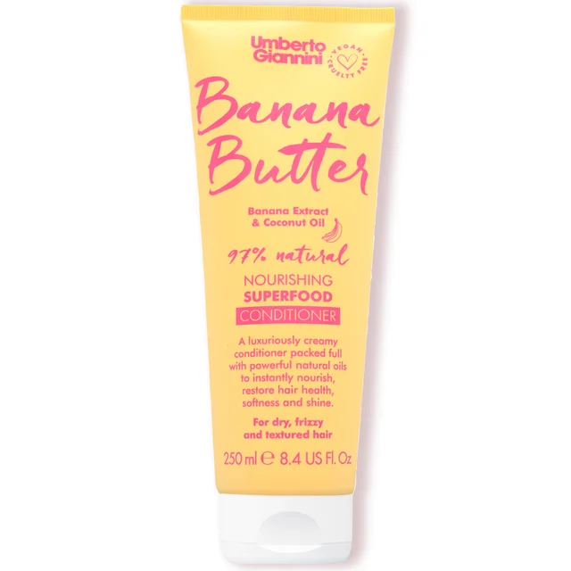 Balsamo Banana Butter Nourishing Superfood Umberto Giannini 250ml