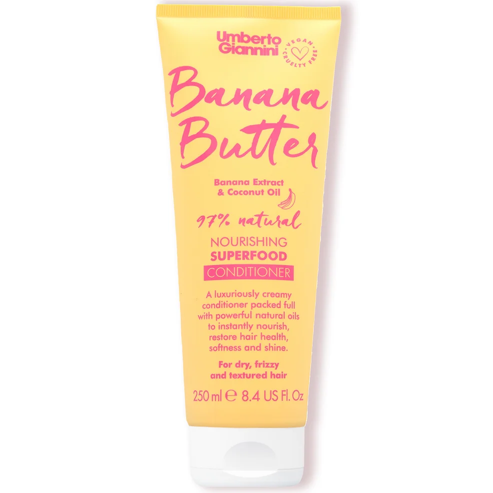 Balsamo Banana Butter Nourishing Superfood Umberto Giannini 250ml Immagine 1